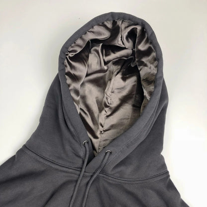 Luxe Comfort Satin-Lined Hoodie