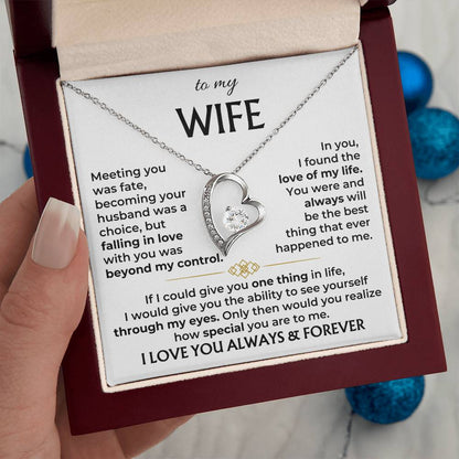 To My Wife - I Love You Always & Forever - Gift