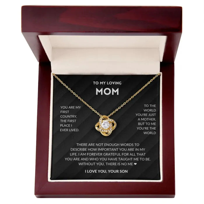 To My Mom, I Love You Necklace - SON