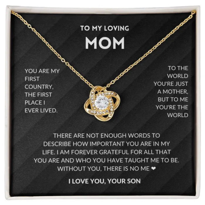 I'm Forever Grateful - Mother's Day Necklace