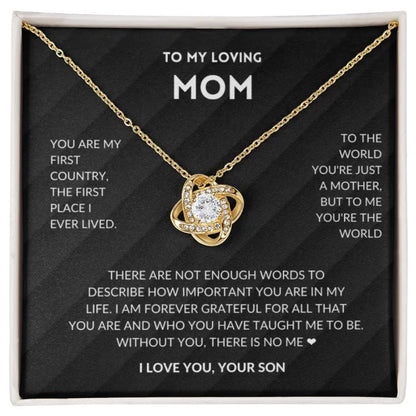 I'm Forever Grateful - Mother's Day Necklace